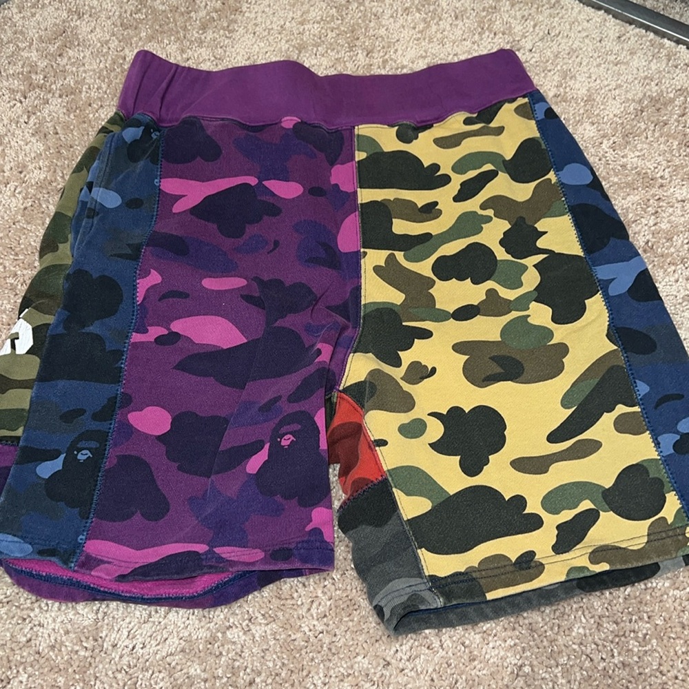 Men’s bape shorts.